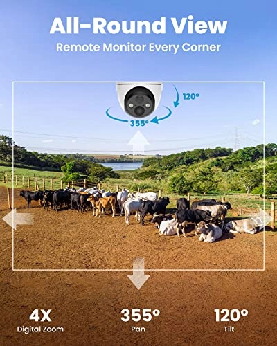 4G LTE Cellular Security Camera 2K