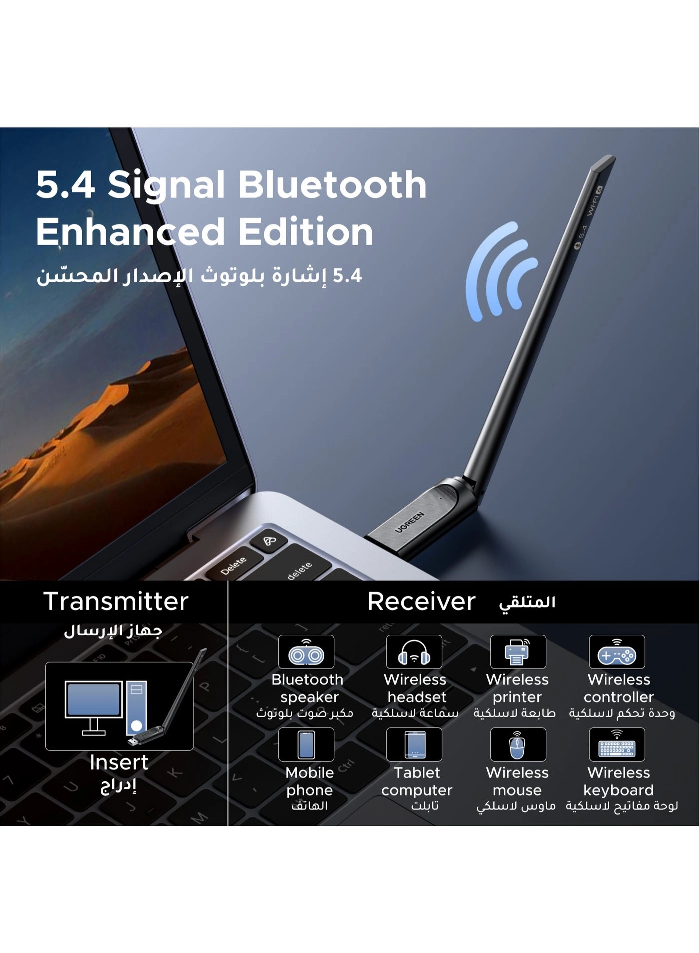 AX900 - 2.4Ghz & 5Ghz USB WiFi 6