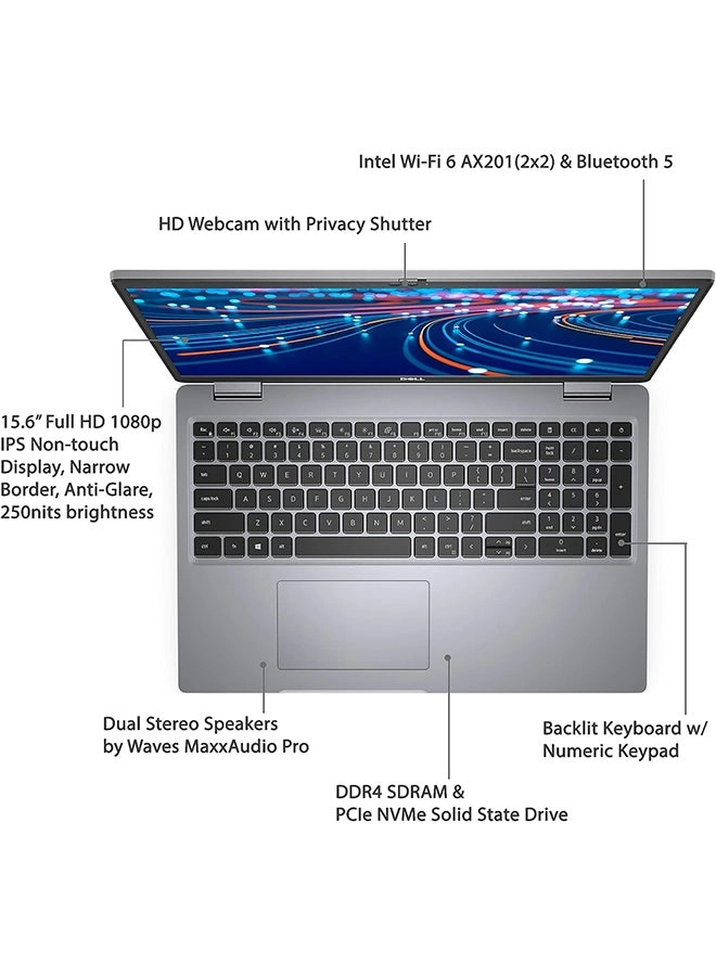 Latitude 5520 - 15.6'' Core i5-1135G7 8GB DDR4 512GB SSD
