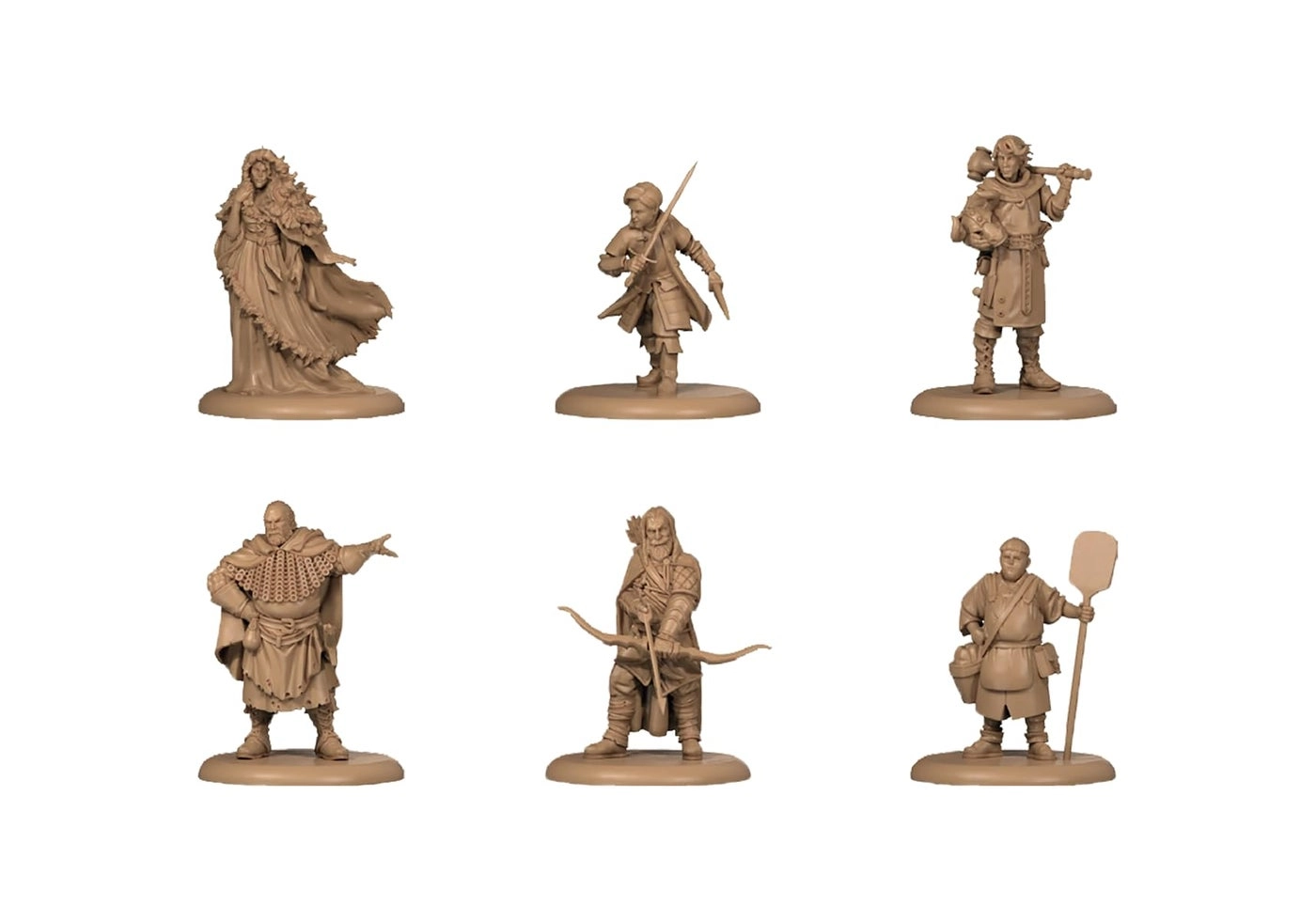 A Song of Ice and Fire Tabletop Miniatures Game: Brotherhood Without Banners Heroes I Set