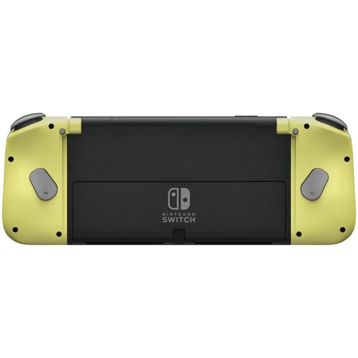 Split Pad Compact - Light Gray & Yellow Nintendo Switch