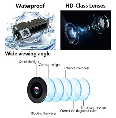 Rear view Camera - Night vision RCA 648 * 488 Pixels
