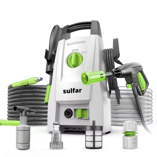 Lutian High Pressure Washer - 1400W 100 Bar Max Flow390 lh