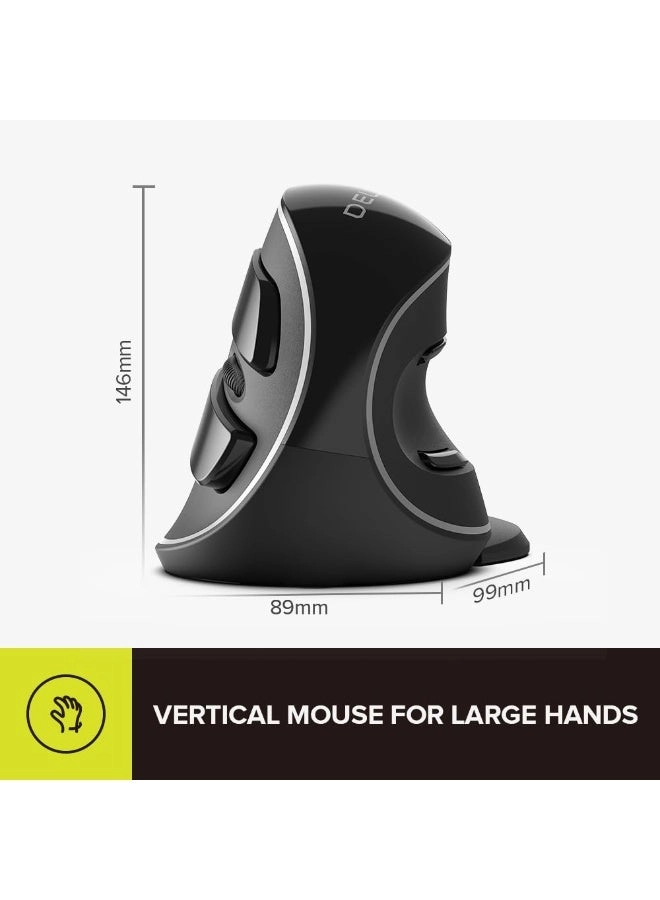 M618GX Ergonomic Vertical Mouse - Wireless