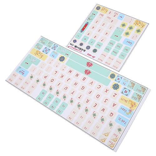 Mechanical Keyboard Sticker - 2Pcs 84-108 Key