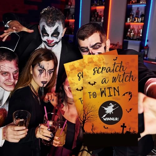 Halloween Theme Scratch off Game - Adult 50