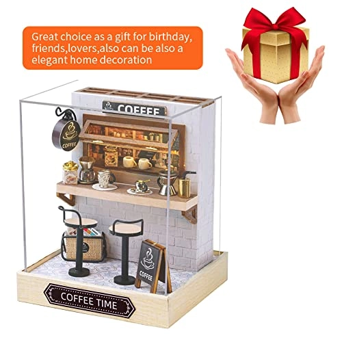 3D Wooden Puzzle Bookshelf Insert - Library of Books 1:24