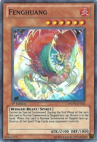 Yu-Gi-Oh! Fenghuang PHSW-EN033 - 1st Edition Super Rare