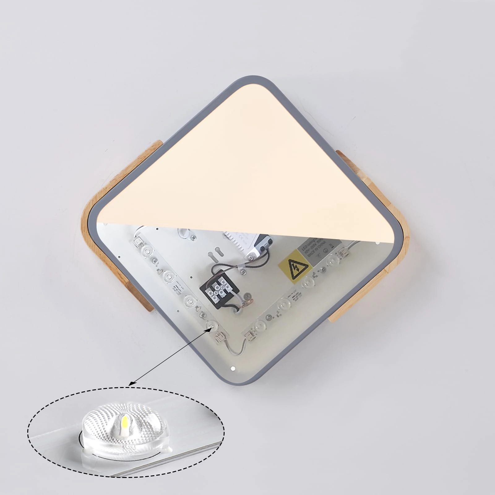 Flush Ceiling Light - 6000K 4000K 3000K Dimmable