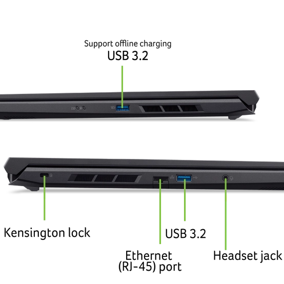 Nitro V 16 ANV16-71-794W - 16'' Core i7-14650HX 16GB DDR5 1TB SSD