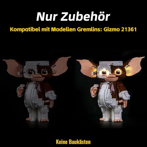 Gremlins Gizmo - LED Light Set Compatible with 21361