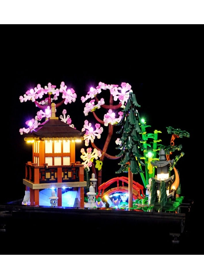 LED Light for Lego-10315 Icons Tranquil Garden Building Blocks Model