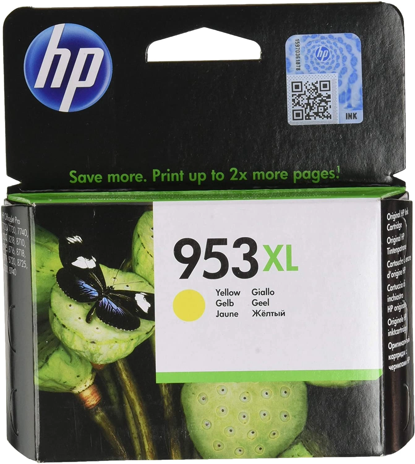 HP 953Xl High Yield Yellow Compatible