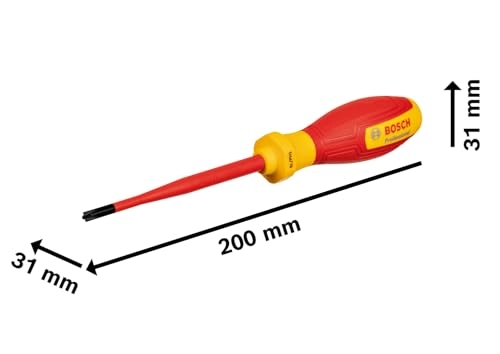 VDE Insulated Slotted and Phillips Screwdriver PH1 x 100mm