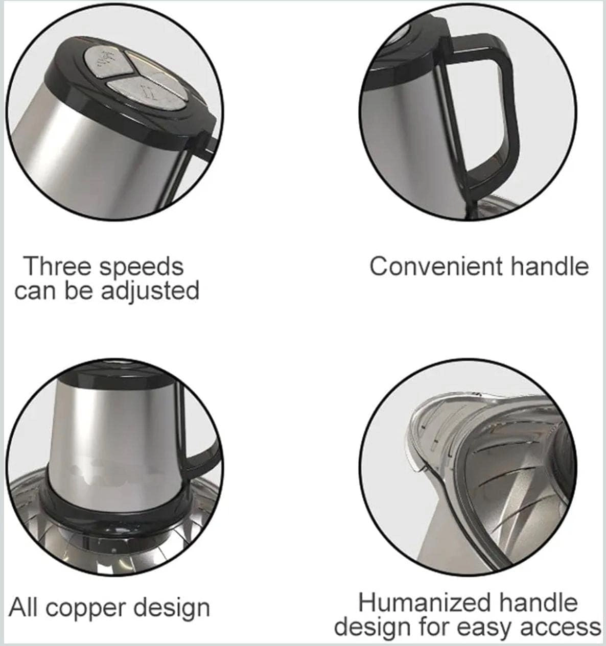Food Chopper & Mincer Grinder Blender