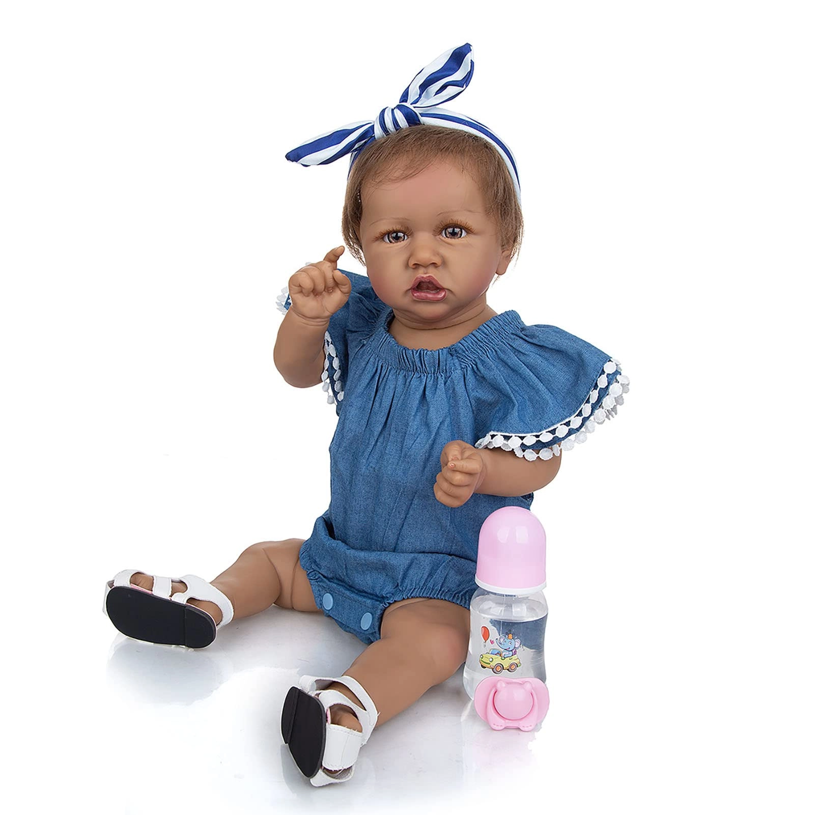 Reborn Baby Doll - 22 Inch Full Vinyl Baby Girl
