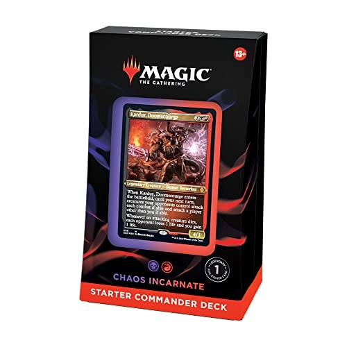 Magic: The Gathering: Starter Commander Deck - Chaos Incarnate - Collectible Card Games