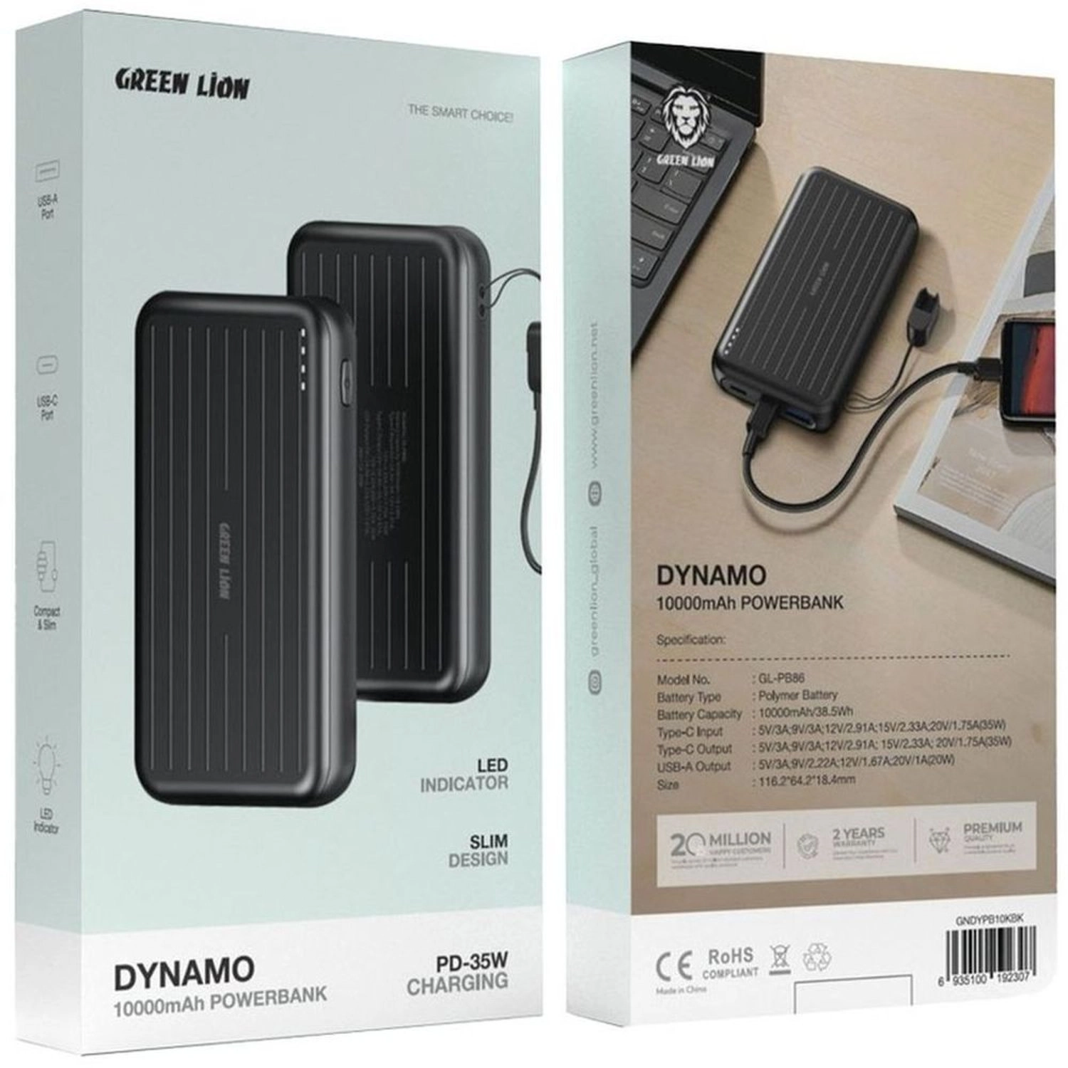 Dynamo - 10000mAh 35W