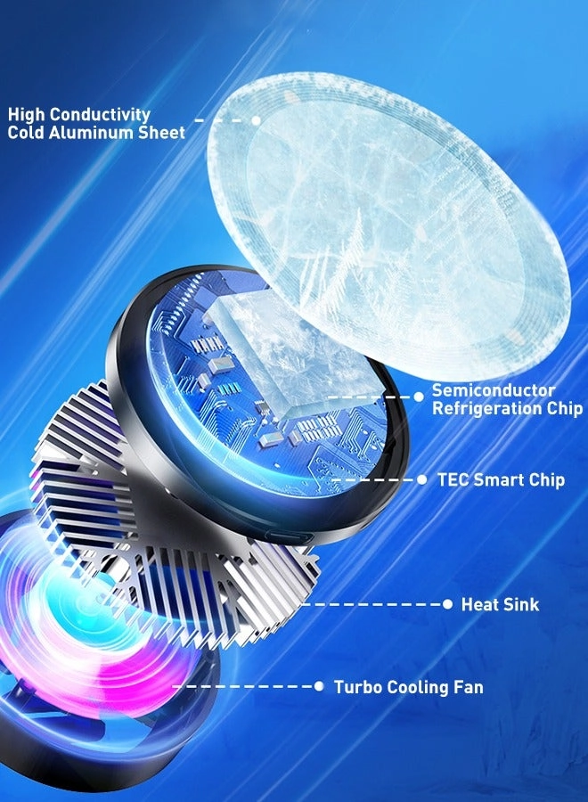 Magnetic Phone Cooler - Semi-Conductor Cooling Chip Universal