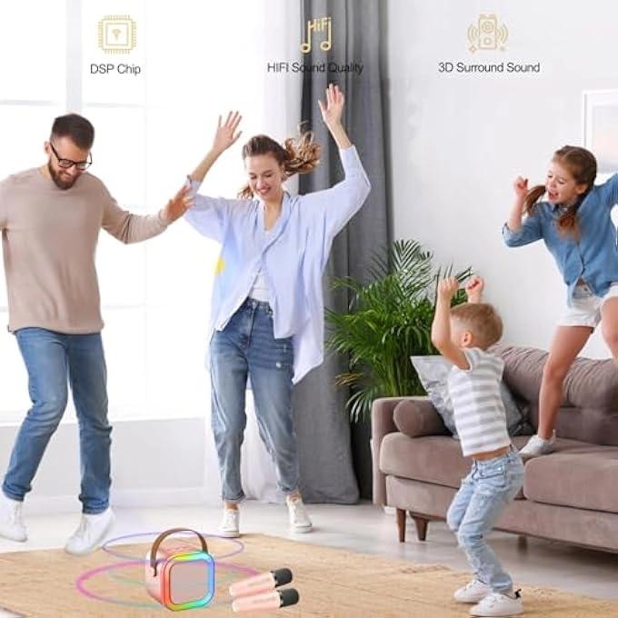 KARAOKE MICROPHONE - 5 MAGIC VOICES