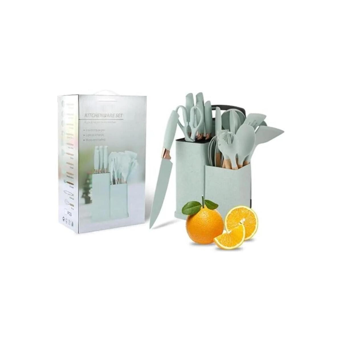 Tradeo Silicone Cooking Utensil Set - 19-Pc