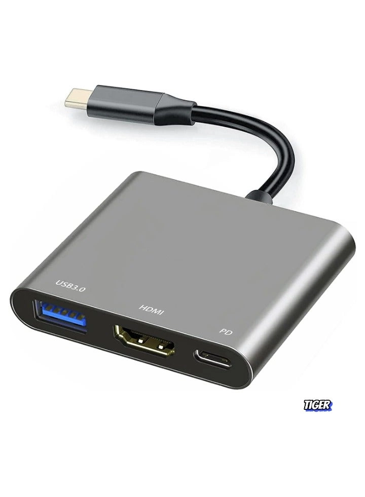 USB C Hub - 4K HDMI 2 USB 3.0 100W PD