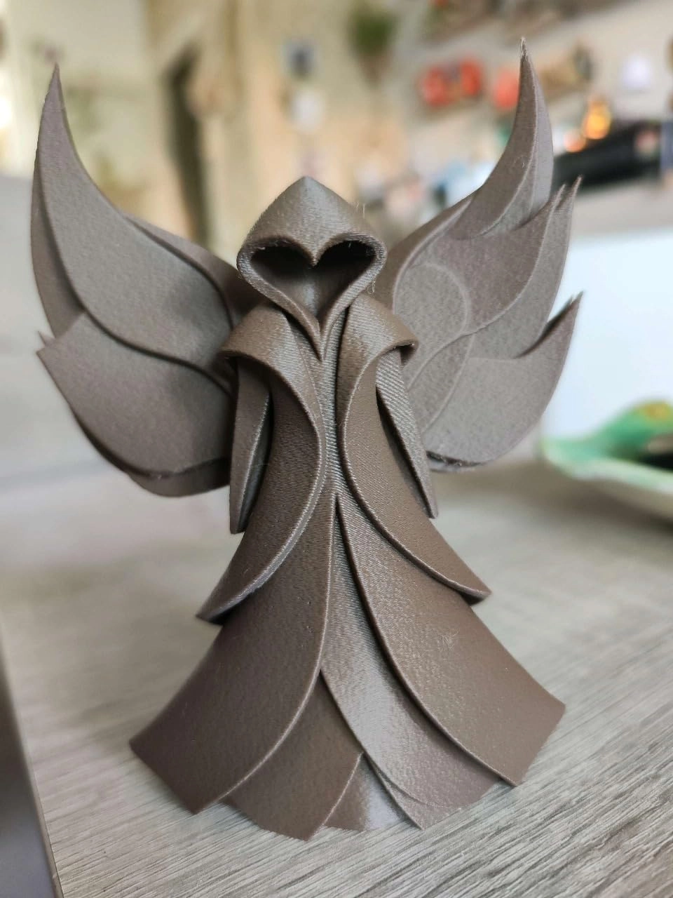 3D CRAFT Hooded Angel Statue - PLA Plastic