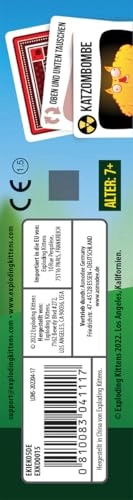 Exploding Kittens: Streaking Kittens - Card Game (German)