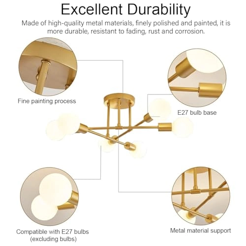 6-Light Ceiling Light