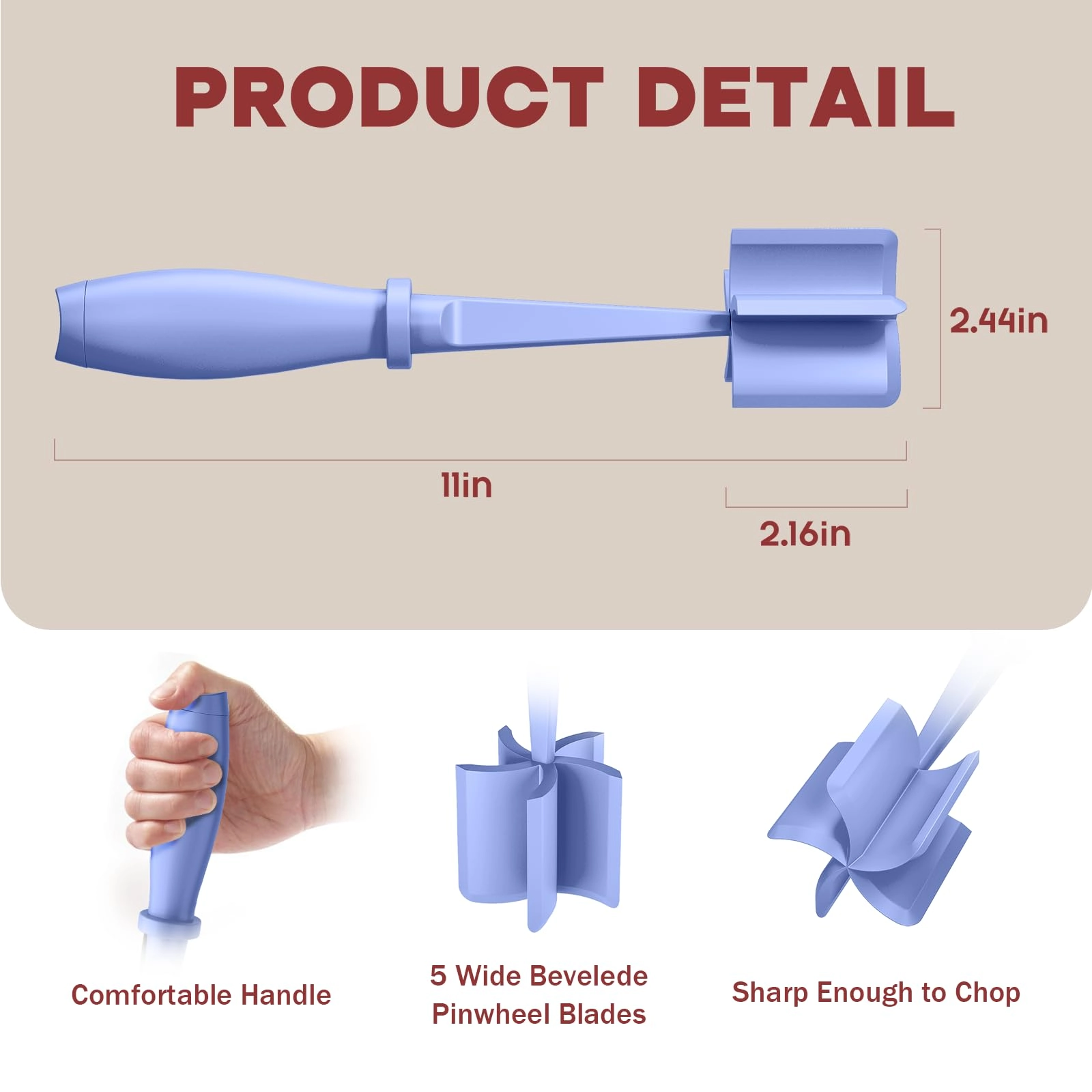 Meat Chopper - 5 blades