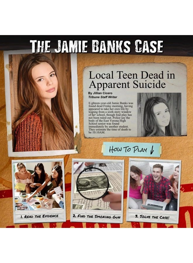 Banks, Jamie - Cold Case Murder Mystery Game