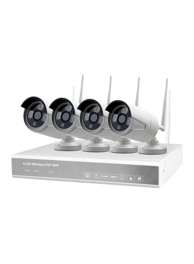 Turbo HD DVR - 4-Channel + Bullet Camera - 1280x1080P 4x