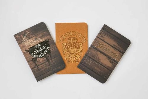Insight Editions Diagon Alley Pocket Journal - 64 pages Set
