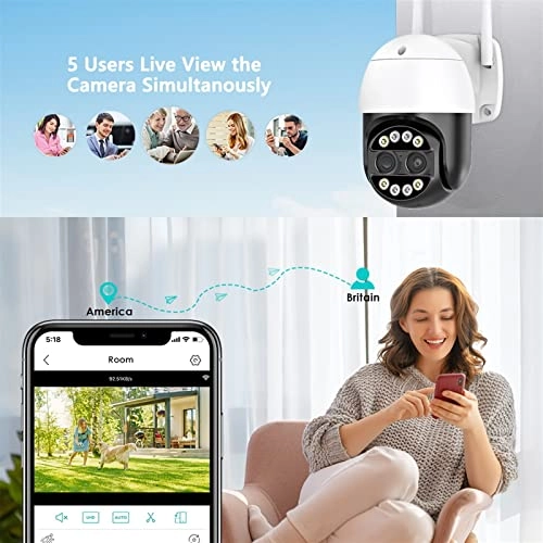 Wireless Security Camera 4K