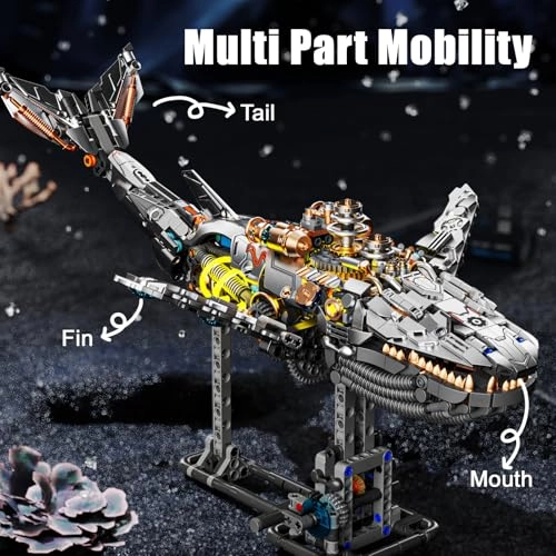 Mech Whale - 1388 pcs