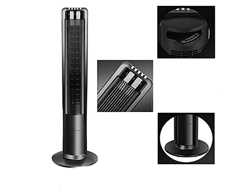 Portable air conditioner - Tower Remote 7.5 Hour Timer