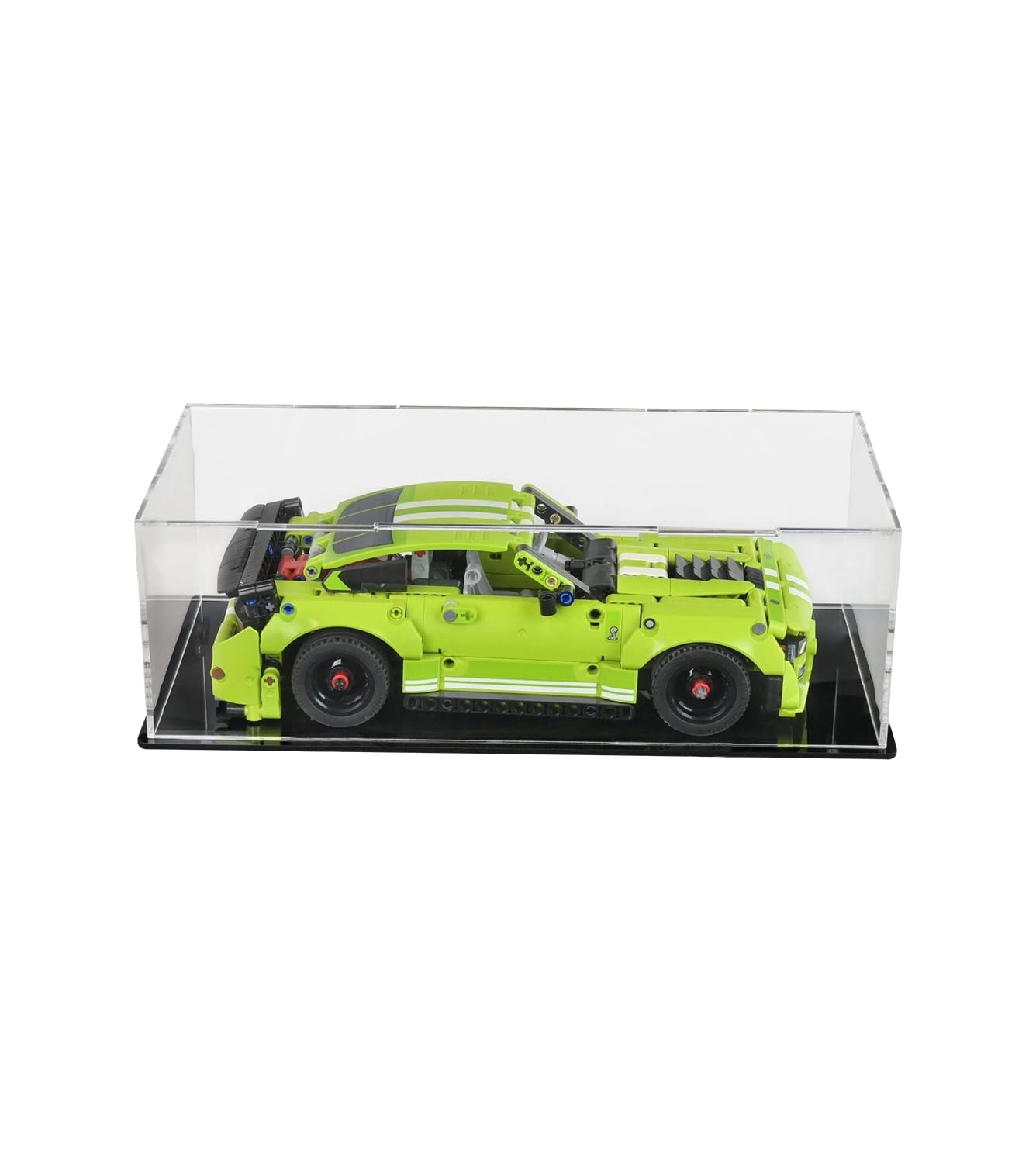 iCUANUTY Acrylic Display Case for LEGO 42138 Ford Mustang Shelby GT500