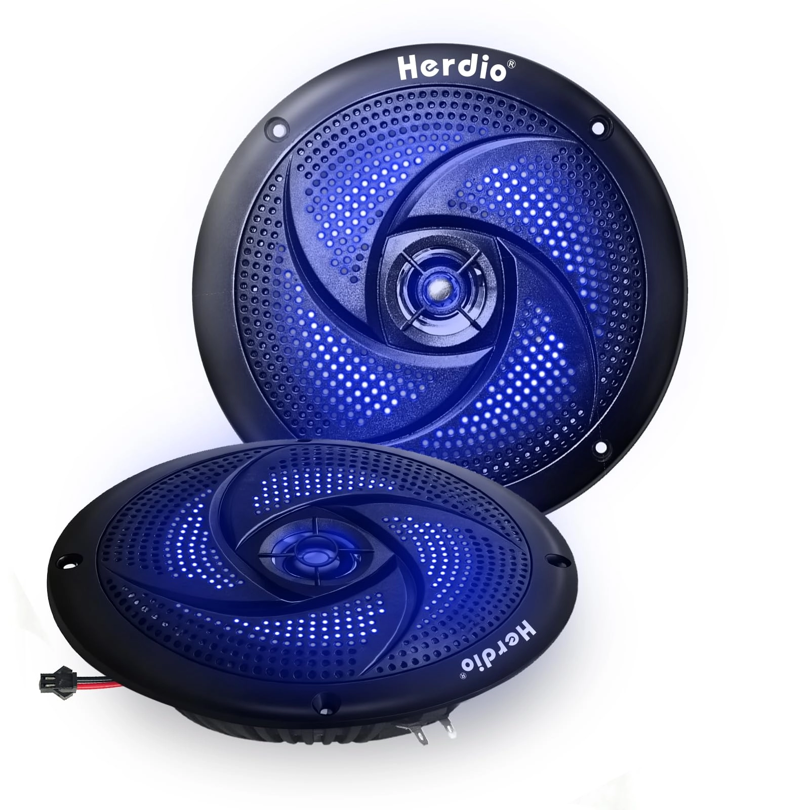 Herdio Marine Ceiling Flush Wall Mount Speakers - 4 Inches 160Watts