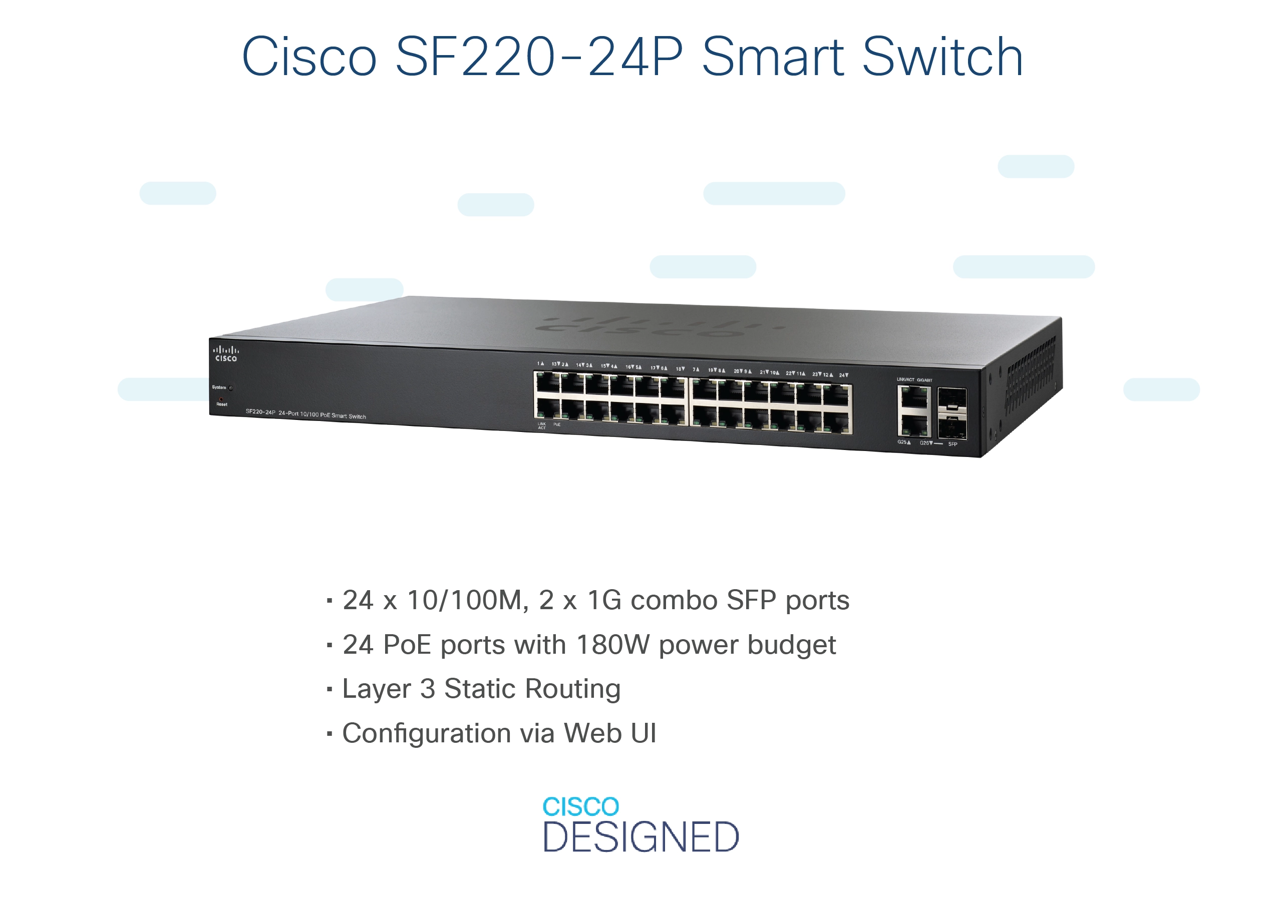 SF220-24-K9-EU 24-ports