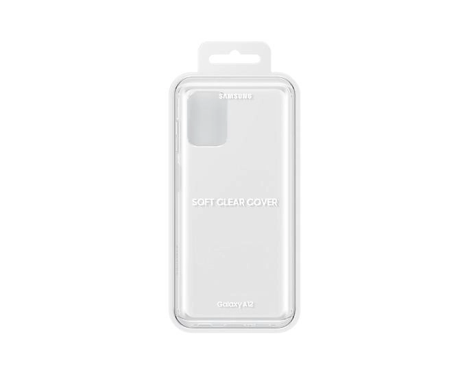 Galaxy A12 Soft Clear Cover - Transparent