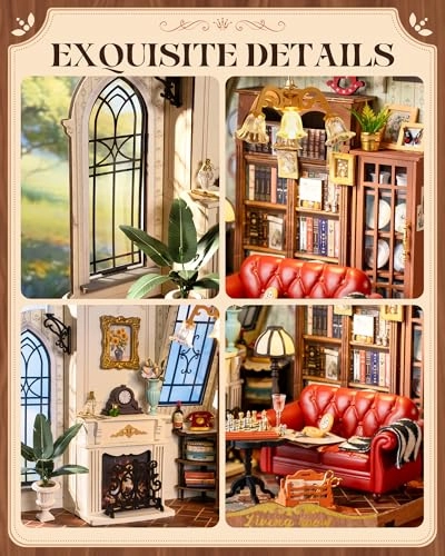 Miniature House Kit - Catherine's Living Room