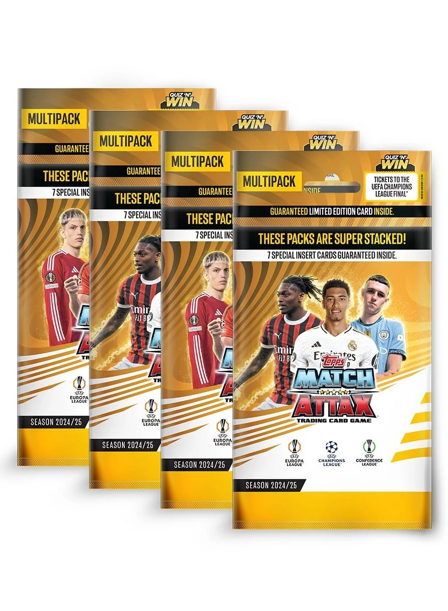 UEFA Champions League Match Attax 24/25 Multipack - 20pcs