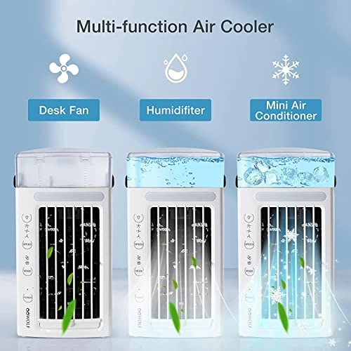 Air Fan Cooler - 3 Adjustable Speeds USB 480ml