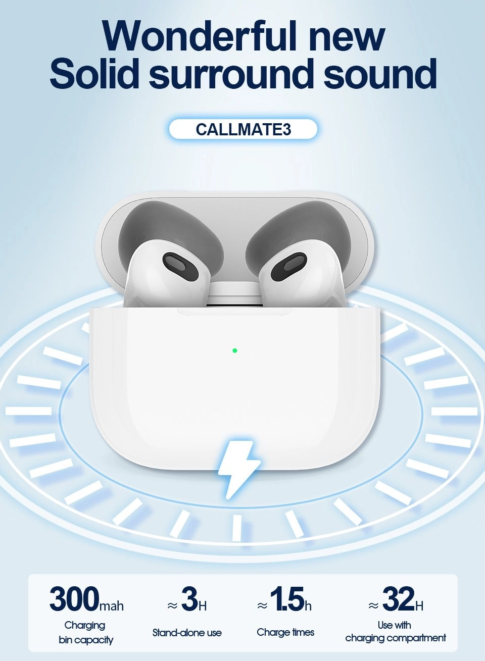 CallMate Pro - Wireless Earbud