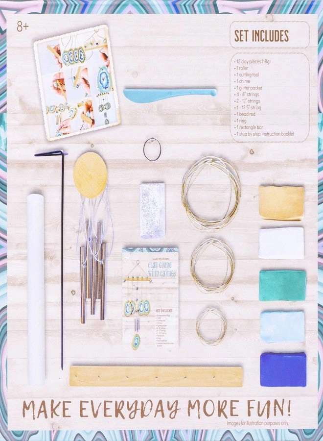 Clay Geode Wind Chime Kit - DIY for Kids