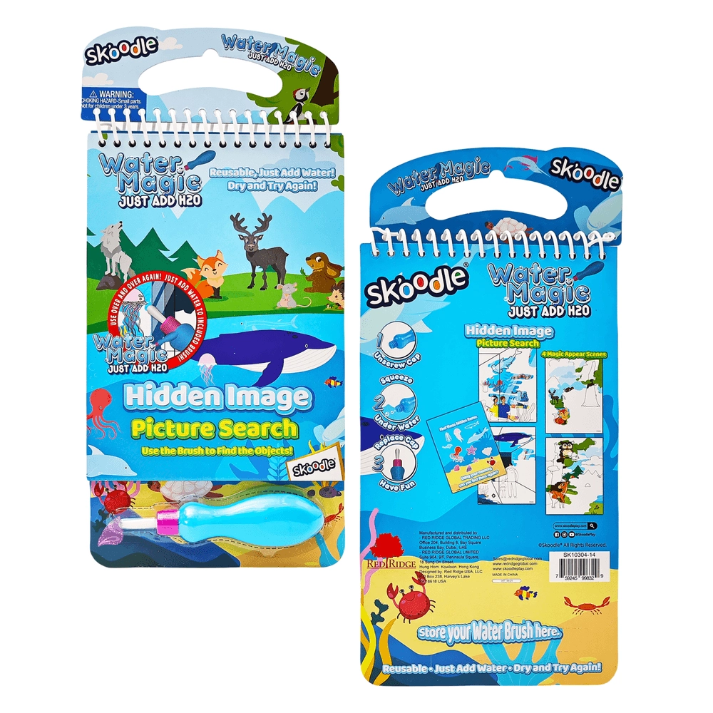 Hidden Image Picture Search Water Magic Pad - 3+ years