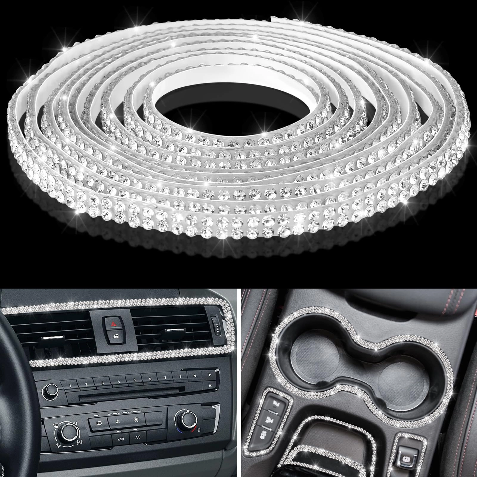 Kingdder Bling Car Trim