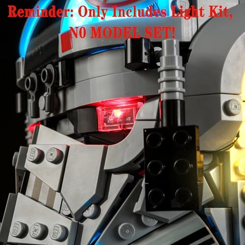 LED Lighting Kit for LEGO Driver Helmet AT-AT 75429