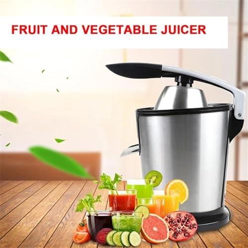 Electric Citrus Juicer - Stainless Steel Black