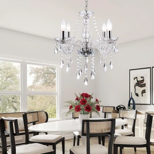 Crystal Chandelier - K9 H18" x D18"